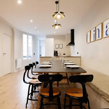 Апартаменты Cosy - 4br-12p - Canal Saint-martin Париж