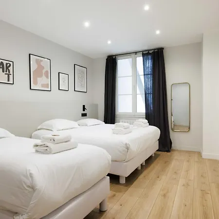 아파트 Cosy - 4br-12p - Canal Saint-martin 파리